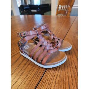 Wonder Nation Gladiator Sandals‎ Baby Toddler Size 6 Strappy